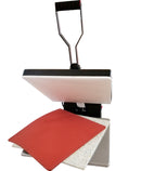 Transfert manuel de sublimation de presse de t-shirt de machine de presse à chaud plate de 15 "x 15" 