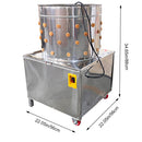 Plumeuse de poulet de dinde Machine à plumer la volaille De-Feather TD-50 
