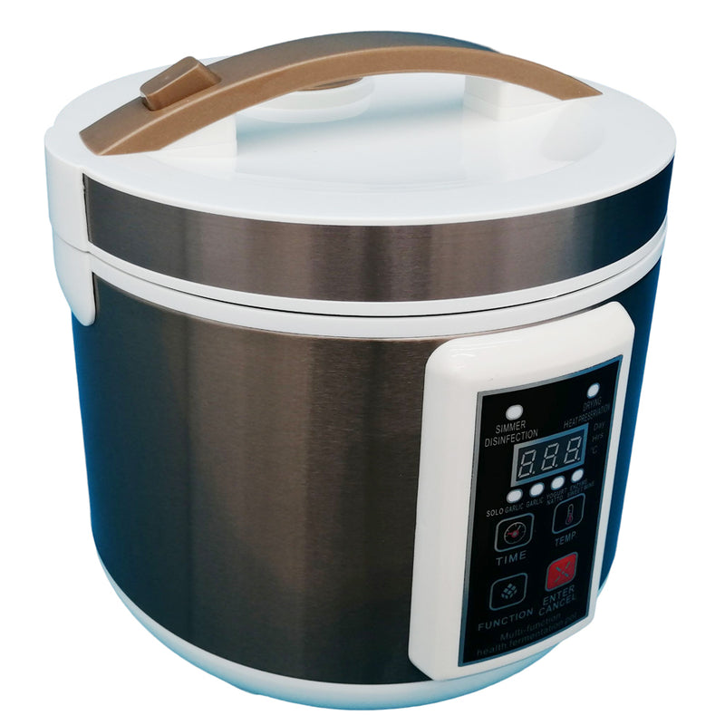 Pot de Fermentation Santé Multifonctionnel 5L Ail Noir 110V 