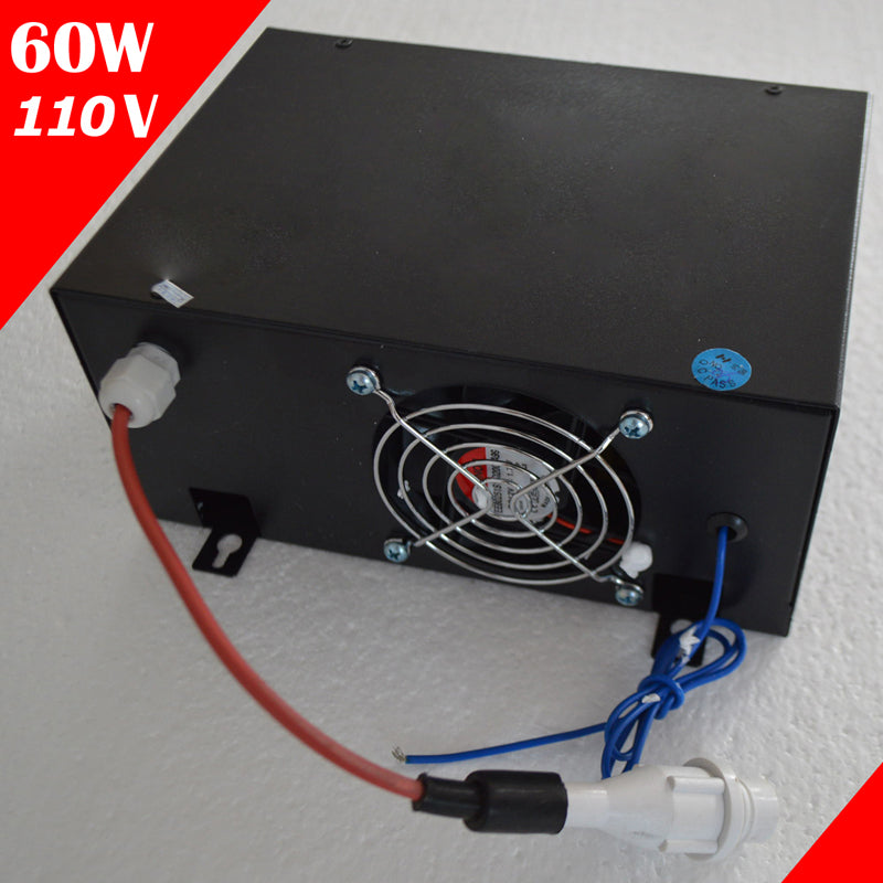 110V 60W CO2 Laser Power Supply