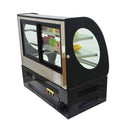 vitrine réfrigérée commerciale du gâteau 220v vitrine en verre de 36 pouces 