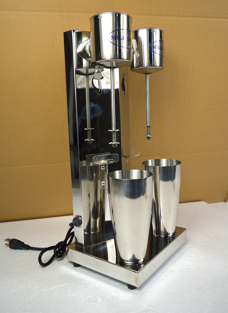 Milk Shake Maker Blender Stand MIX Milkshake Drink Mixer Machine Double tête 