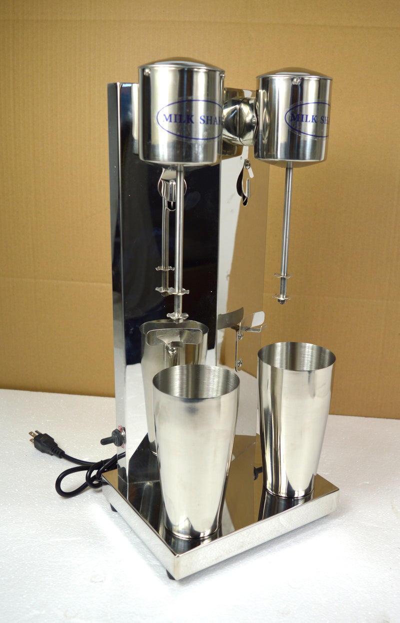 Milk Shake Maker Blender Stand MIX Milkshake Drink Mixer Machine Double tête 