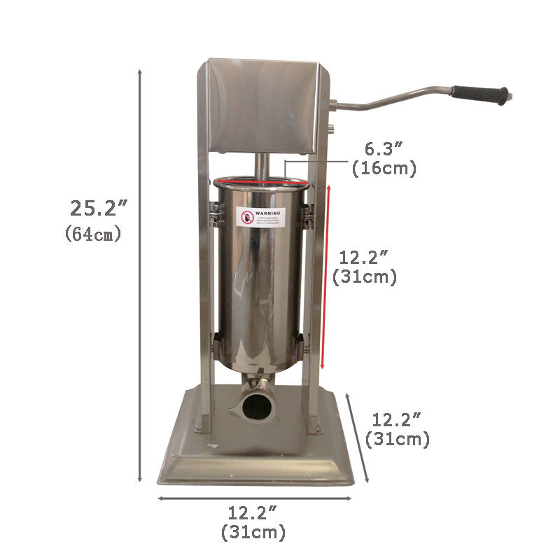 5L Manual Meat Sausage Stuffer