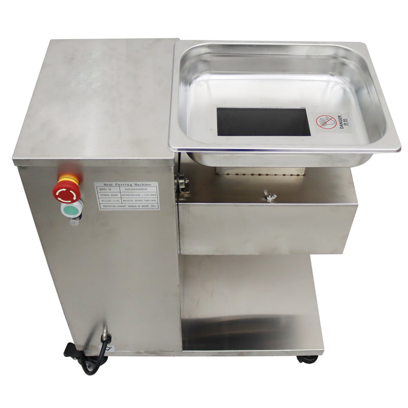 110V QE Commercial Meat Slicer with 5mm Blade