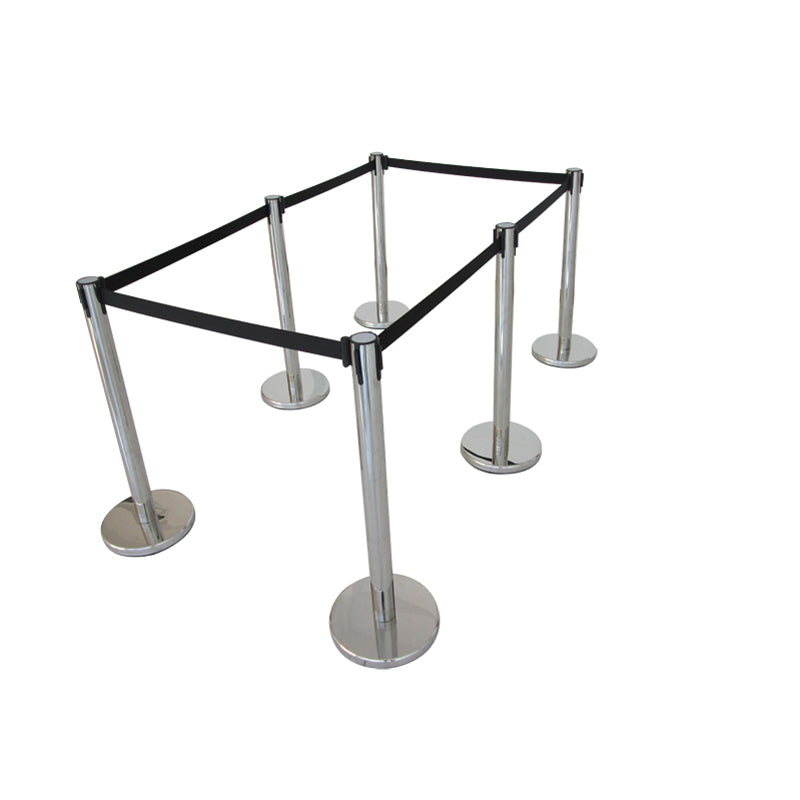 6 Pcs Stainless Steel Stanchions