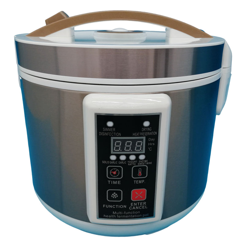 Pot de Fermentation Santé Multifonctionnel 5L Ail Noir 110V 