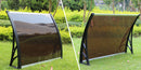 Polycarbonate Awning Dark Brown