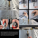 Machine à tarauder 220V M6-M30 pinces à tarauder outil de taraudage de fraisage de bras Flexible à écran tactile électrique universel 