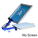 Machine d'impression d'écran en soie 1 couleur chemise presse démarrer passe-temps imprimante d'écran 006205 