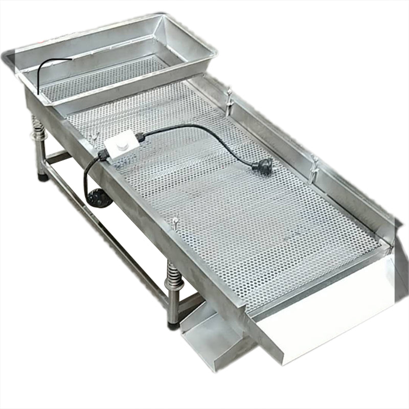 220V Small Stainless Steel Linear Vibrating Screen