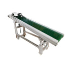 Systèmes de bande transporteuse inclinée en PVC pour le transport industriel Longueur du convoyeur 70,8 pouces Largeur de la bande 11,8 pouces