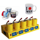 11oz Five Station Mug Heat Press Sublimation Transfer
