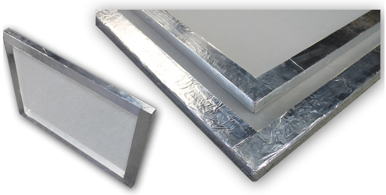 4 pièces sérigraphie cadre en aluminium 16x20 pouces (40x50cm) cadre - 120mesh étiré écran cadre Tension outil 