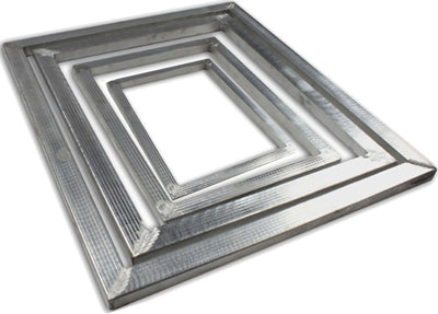 19,7 "x 23,6" (50x60cm) Outil de presse d'impression d'écran de cadre d'écran en aluminium Aucun tissu de maille