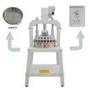 Diviseur de pâte hydraulique à main commerciale coupe-pâte grattoir à pâte coupe-pâte à pain 