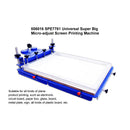 1 imprimante d'écran de machine d'impression d'écran de couleur DIY Micro réglable 20x24Inches 