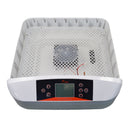 Incubateur d'œufs Intbuying Incubateur numérique entièrement automatique avec affichage de la température LED pour 56 œufs, contrôle de l'humidité Éclosoir de volaille pour poulets, canards et oies