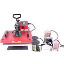 Machine multifonctionnelle de presse de la chaleur de 110V 6in1 pour l'impression de T-shirts de chapeau de transfert de tasse de plaque de sublimation 