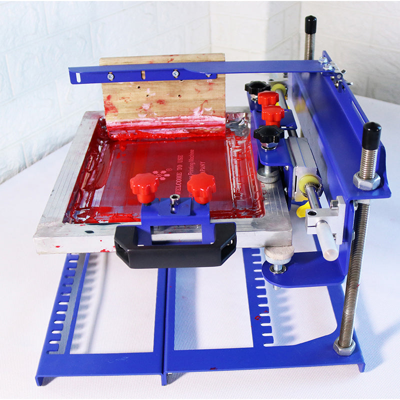 Machine d'impression d'écran cylindrique de 6x8 pouces pour presse d'impression d'écran en soie de cylindre de 6.7 pouces de diamètre pour la bouteille de tasse de stylo