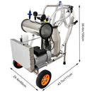 Machine à traire à pompe à vide 110V 