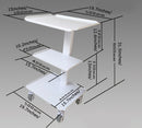 Dental Equipment Mobile Steel Cart