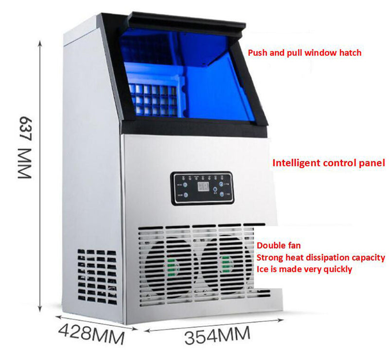 110V Commercial Ice Machine Ice Maker