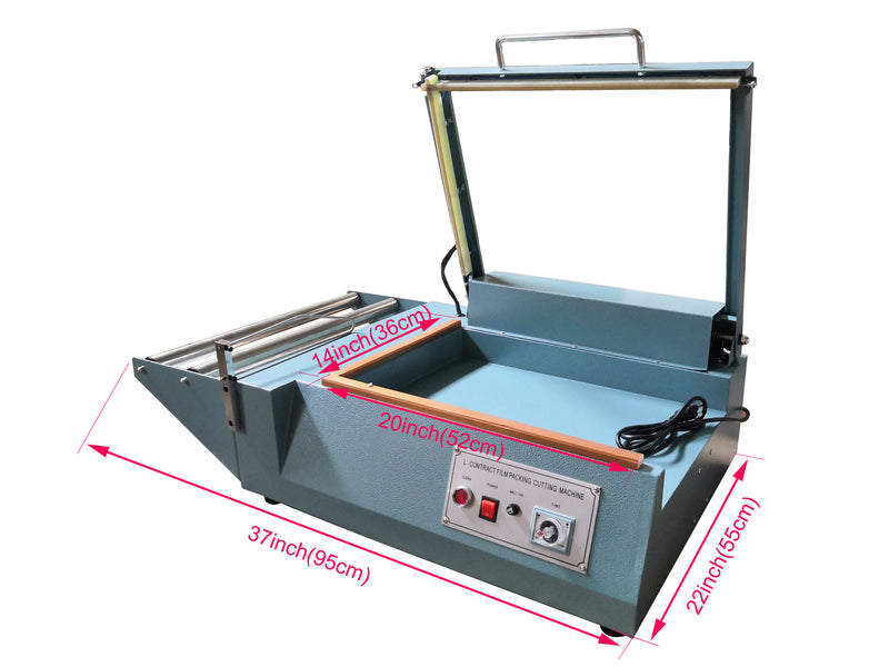 110V L-Bar Shrink Film Sealing Cutting Machine