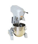 Mélangeur de nourriture à pâte commerciale 10L NOUVEAU mélangeur de boulangerie à engrenages 370w à 3 vitesses 