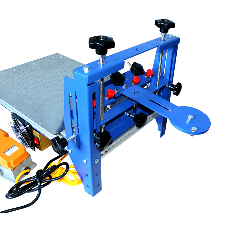 3 Directions Micro-adjustable Vacuum Screen Printer