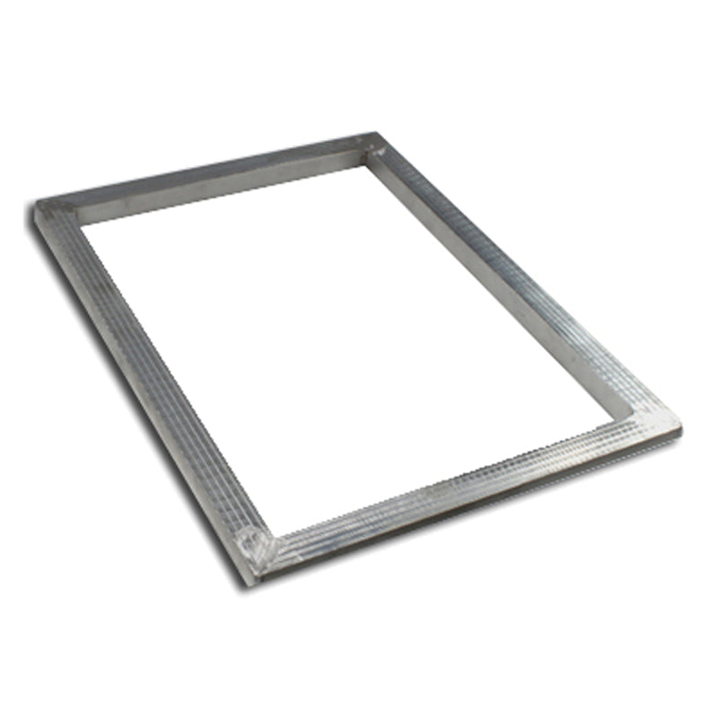 1 pc 10.6 "x15.4" (27x39cm) cadre d'impression d'écran en soie pas de cadre d'écran en aluminium blanc de maille 