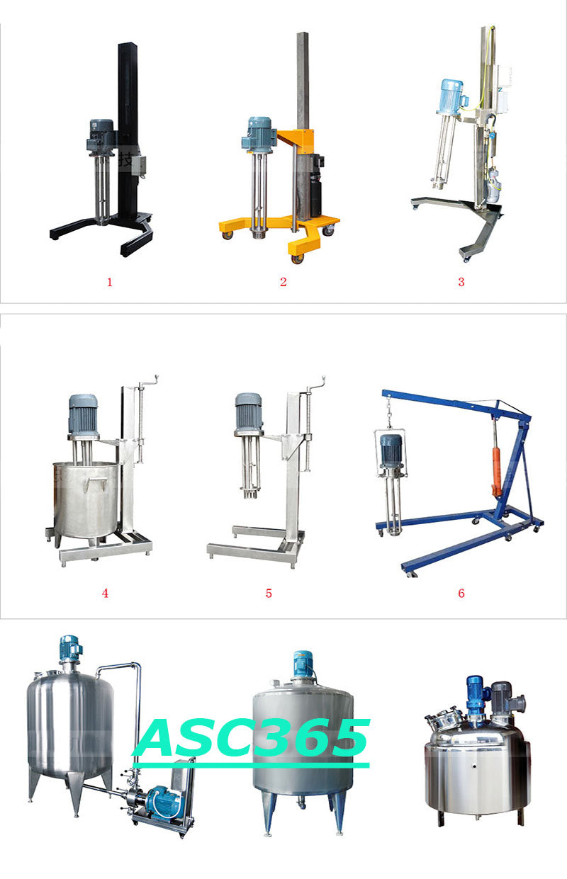 220V Mixer Disperser Emulsifying Machine