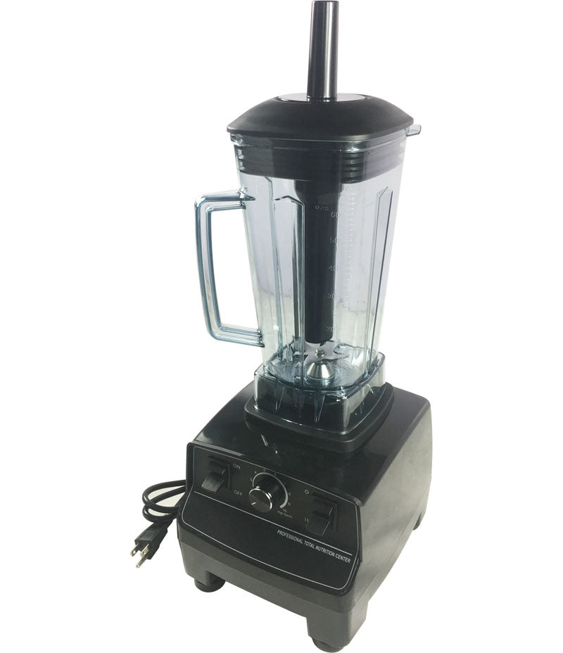 Mélangeur de smoothie aux fruits commerciaux Robot culinaire Mélange de nourriture Milkshake Remuer Mélangeur de jus de glace pilée Broyeur à glace 110V 2200W 