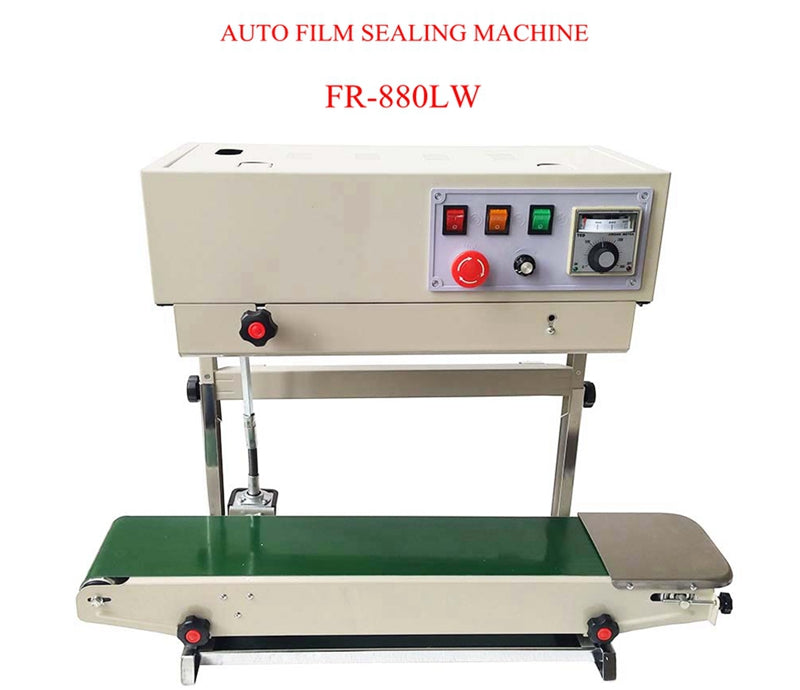 Machine de cachetage automatique de scelleur continu pour l'emballage de sachet en plastique de film de papier d'aluminium de membrane de PVC 