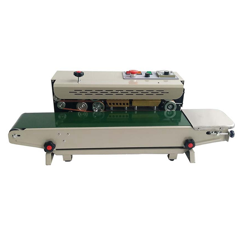 FR-880 Continu Auto Sealing Machine Sealer Horizontal PVC Membrane Bag Film Plastic Bag 110V 