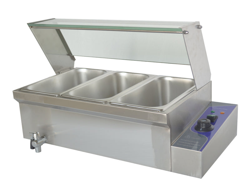 110V Bain-Marie Buffet Food Warmer