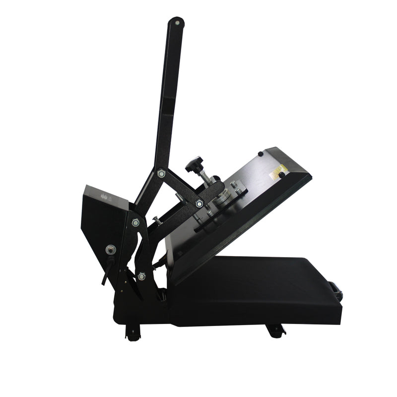 Machine de transfert de sublimation de machine de presse à chaud plate 15 x 15 pouces pour T-shirts Tapis de souris Puzzle Transfert 110V 