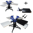 Machine d'impression d'écran multicolore 110V 1600W Équipement d'impression d'écran de dessiccateur universel