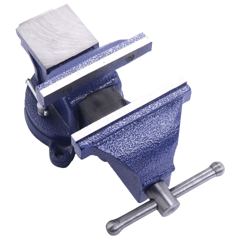 8" Bench Vise with Swivel Locking Base