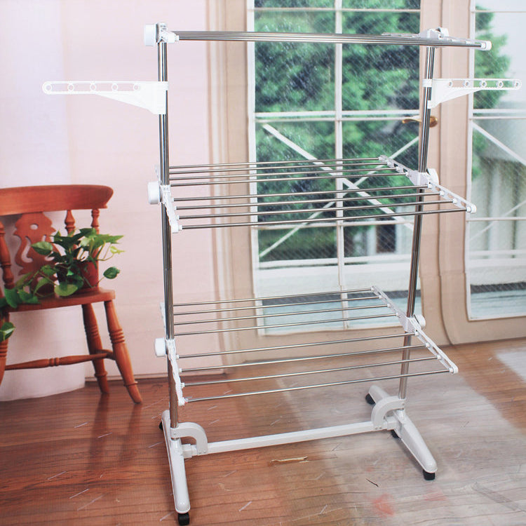 Indoor Folding Clothes Drying Rack