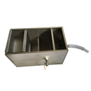 Intercepteur de piège à graisse en acier inoxydable pour les eaux usées de cuisine de restaurant 