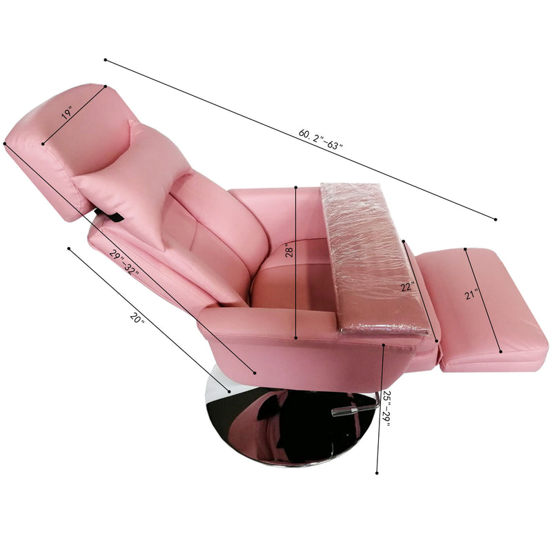 Chaise de salon de table de spa de lit facial de pression d'air de conception supérieure rose de qualité supérieure 