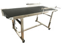110V 1.5m PVC Conveyor Double Guardrail 50cm