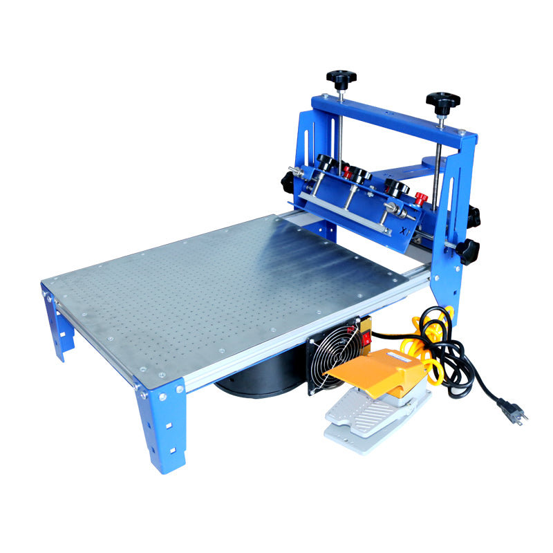 3 Directions Micro-adjustable Vacuum Screen Printer