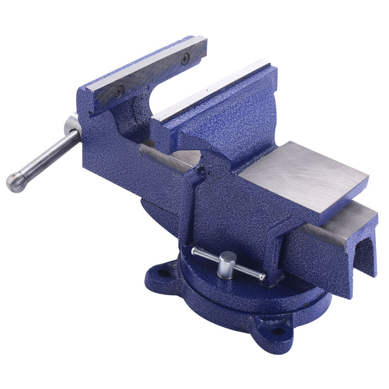 8" Bench Vise with Swivel Locking Base