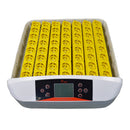 Incubateur d'œufs Intbuying Incubateur numérique entièrement automatique avec affichage de la température LED pour 56 œufs, contrôle de l'humidité Éclosoir de volaille pour poulets, canards et oies