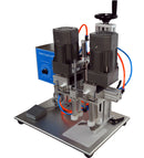 Machine de scellage de capsulage de fermeture de canard AC110／50Hz Diamètre du capuchon : ￠16-￠55MM Vitesse de capsulage : 20-50PCS／min Hauteur de la bouteille appliquée : 40-330MM Compression d'air : 0,2-0,6Kgf／cm Numéro d'article : 160823 