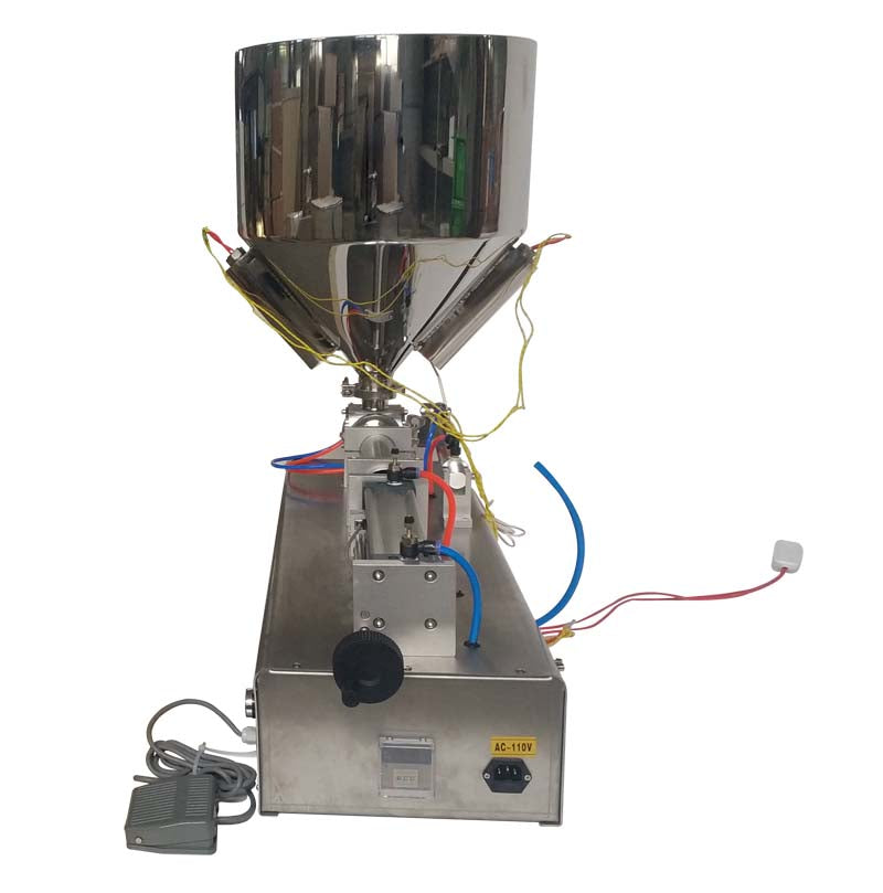 110V Paste Liquid Filling Machine Heating 30-300ml