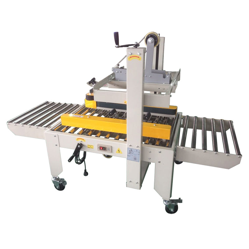 Scellant automatique de caisse d'emballage de machine de cachetage de bande de carton Double ceinture Carton Box Case Sealer 