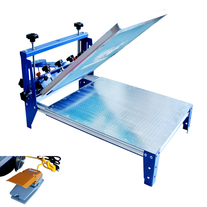 3 Directions Micro-adjustable Vacuum Screen Printer